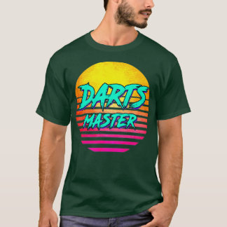 Retro-Darts-Master der 80er Jahre T-Shirt