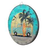 Retro Dartscheibe (Vorderseite rechts)