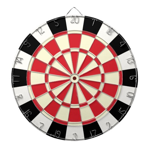 Retro Dartscheibe (vorne)