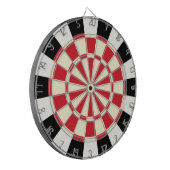 Retro Dartscheibe (Vorderseite Links)