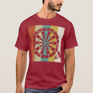 Retro DARTSCHEIBE T-Shirt