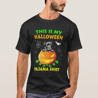 Retro, das ist mein Halloween Pajama Pitbull T-Shirt