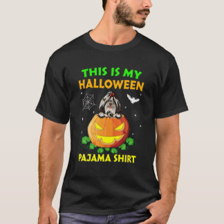 Retro Das ist mein Halloween Pajama Shih Tzu T-Shirt