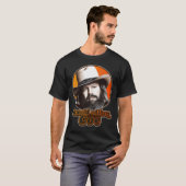 Retro David Allan Coe Outlaw Country Music Tribute T-Shirt (Vorne ganz)