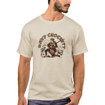 Retro Davy Crockett T - Shirt