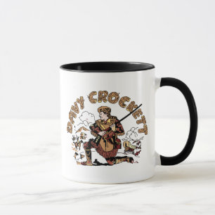 Retro Davy Crockett Tasse