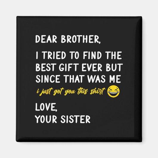 Retro Dear Brother I Tried To Find The Magnet (Vorne)