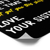 Retro Dear Brother I Tried To Find The  Poster (Ecke)