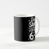 Retro Dear Santa Please Make Them Stop Saying 6-7 Kaffeetasse (VorderseiteRechts)