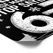 Retro Dear Santa Please Make Them Stop Saying 6-7  Poster (Ecke)