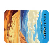 Retro Death Valley California Travel Magnet (Horizontal)