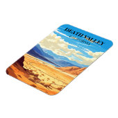 Retro Death Valley California Travel Magnet (Linke Seite)