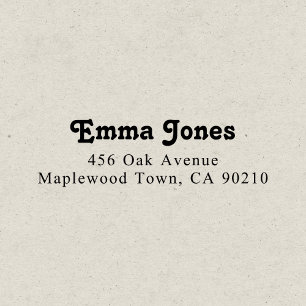 Retro Decorative Elegant Einfach Permastempel