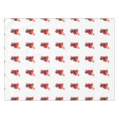 Retro Deer Tablecloth Tischdecke (Vorderseite (Horizontal))
