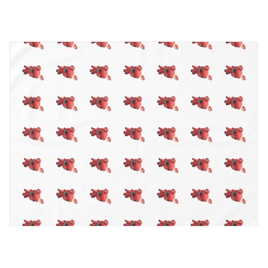 Retro Deer Tablecloth Tischdecke (Vorderseite (Horizontal))