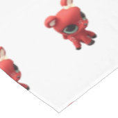 Retro Deer Tablecloth Tischdecke (Schrägansicht)