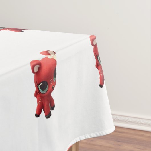 Retro Deer Tablecloth Tischdecke (Beispiel)