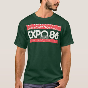 Retro Defunktiont Expo 86 World Fair Vancouver Kan T-Shirt