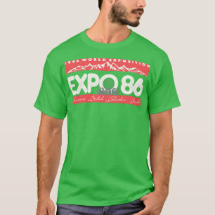 Retro Defunktiont Expo 86 World Fair Vancouver Kan T-Shirt