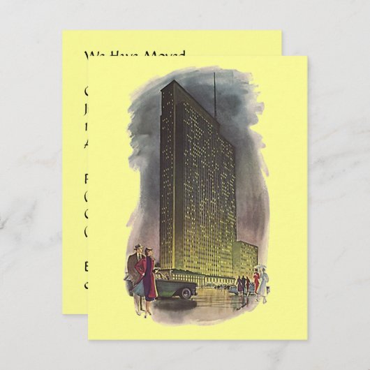 Retro Deko Style Fortgeschrittene Ankündigungen Wo (Vorne/Hinten)