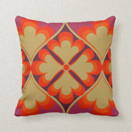 Retro dekoratives Kissen 70er 60er Stil