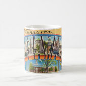 Retro Delaware Greeting Mug Kaffeetasse (Mittel)