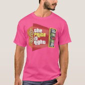 Retro den Preis ist richtig Game Show T-Shirt (Vorderseite)