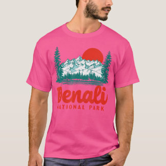 Retro Denali Nationalpark Vintag 80er T-Shirt