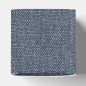 Retro Denim Texture Geschenkschachtel (Oben)