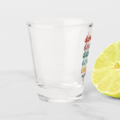 Retro Dental Squad | Dental Team | Zahnärzte Schnapsglas (Links)