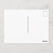 Retro Denver Colorado Postcard Postkarte (Rückseite)