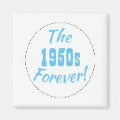 Retro der 1950er Jahre Magnet (Vorne)