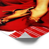 Retro der 1950er poster (Ecke)