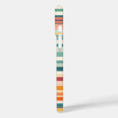 Retro der Blume Streifen (G) Case-Mate iPhone Hülle (Rückseite / Links)