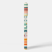 Retro der Blume Streifen (G) Case-Mate iPhone Hülle (Rückseite / Rechts)