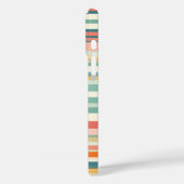 Retro der Blume Streifen (L) Case-Mate iPhone Hülle (Rückseite / Links)