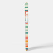 Retro der Blume Streifen (V) Case-Mate iPhone Hülle (Rückseite / Links)