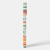 Retro der Blume Streifen (V) Case-Mate iPhone Hülle (Rückseite / Rechts)