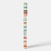 Retro der Blume Streifen (X) Case-Mate iPhone Hülle (Rückseite / Rechts)