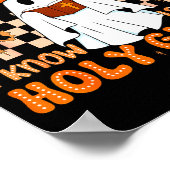 Retro Der einzige Geist, den ich kenne, ist der He Poster (Ecke)