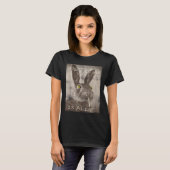 Retro, der Fick ist Alice Funny Rabbit T-Shirt (Vorne ganz)