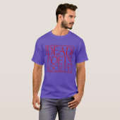 Retro der Toten Dichter T-Shirt (Vorne ganz)