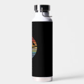 Retro der Vogelbeobachtung Trinkflasche (Links)