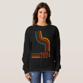 Retro-Design 2024 Sweatshirt (Vorne ganz)