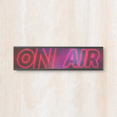 Retro-Design, auf Lufttür-Zeichen Türschild (Vorderseite )