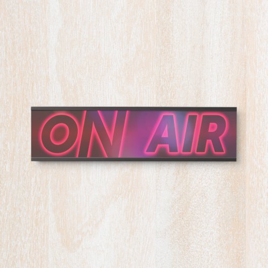 Retro-Design, auf Lufttür-Zeichen Türschild (Vorderseite )