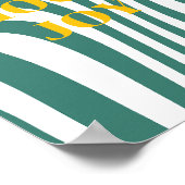 Retro-Design, Choose Joy Poster (Ecke)