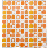 Retro Design Duschvorhang (Vorderseite)