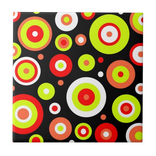 Retro-Design Fliese (Vorderseite)