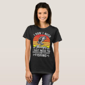 Retro-Design für Barsche T-Shirt (Vorne ganz)